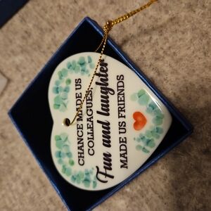 Colleagues Gifts Ceramic Ornaments Friendship Gifts for Coworker, Colleagues